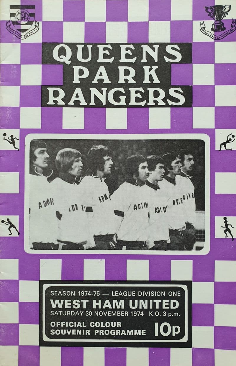 QPR v West Ham, Div 1 (1974, Nov 30th)