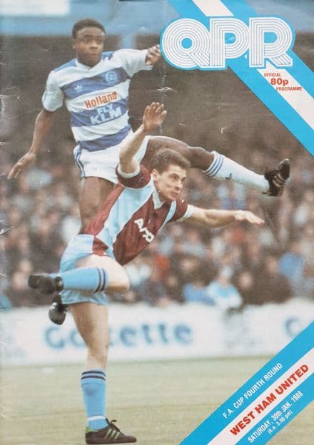 QPR v West Ham, FA Cup (1987, Jan 30th)