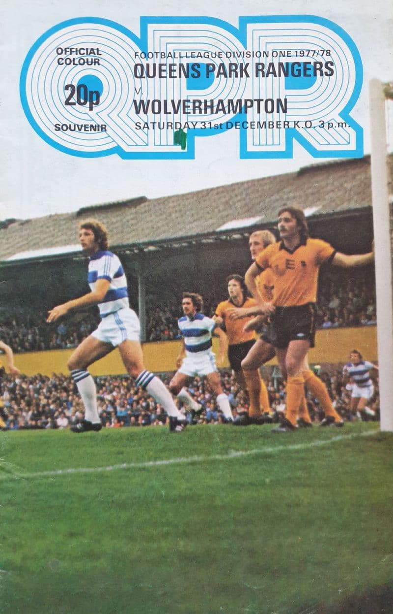 QPR v Wolves, Div 1 (1977, Dec 31st)