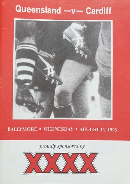 Queensland v Cardiff (1993, Aug 11th)