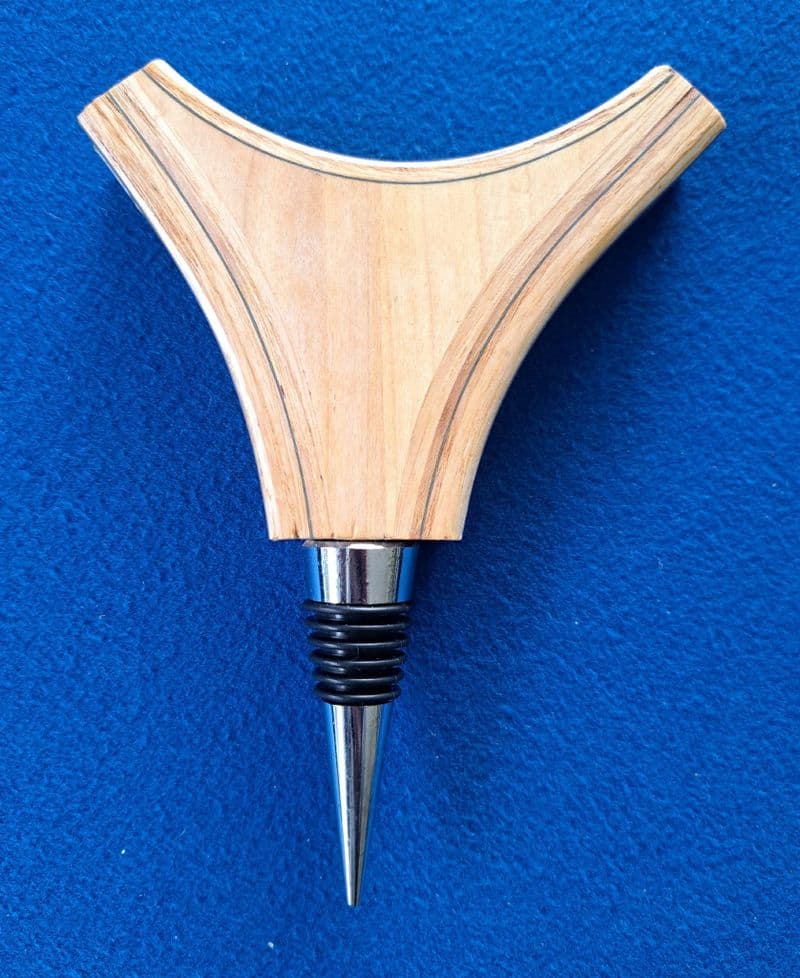 Racket Bottle Stopper - Natural