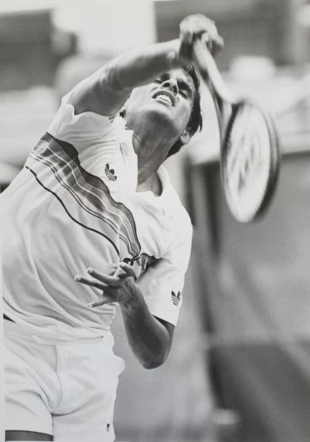Ramesh Krishnan Press Photo (US Open, 1987)