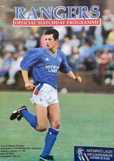 Rangers v Dunfermline (1991, Jan 12th)