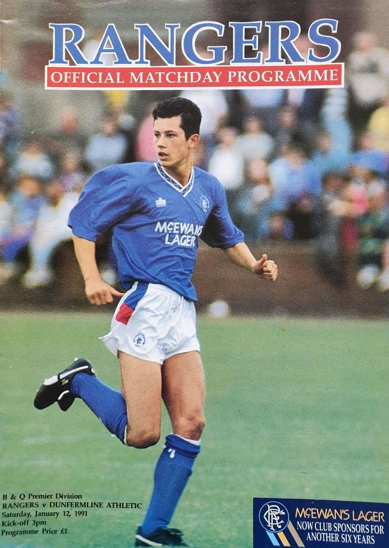 Rangers v Dunfermline (1991, Jan 12th)
