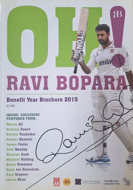 Ravi Bobara Benefit Year Brochure (2015)