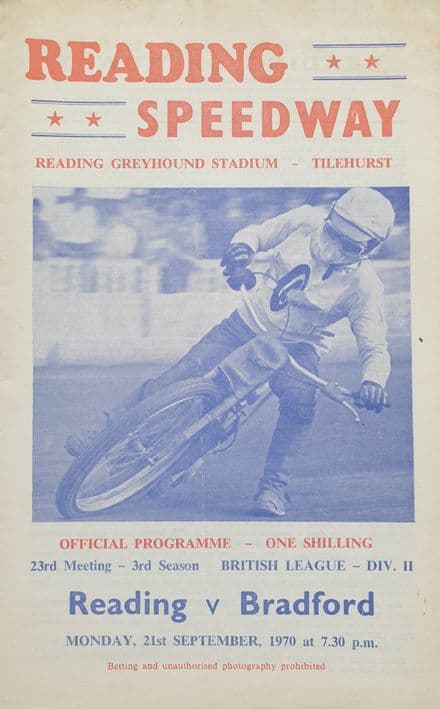 Reading v Bradford (1970, Sep 21st)