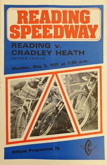 Reading v Cradley Heath (1971, May 3rd)