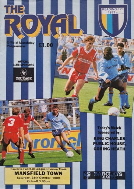 Reading v Mansfield, Div 3 (1989, Oct 28th)