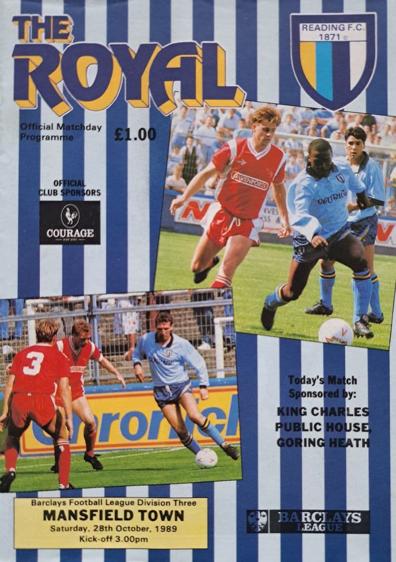 Reading v Mansfield, Div 3 (1989, Oct 28th)