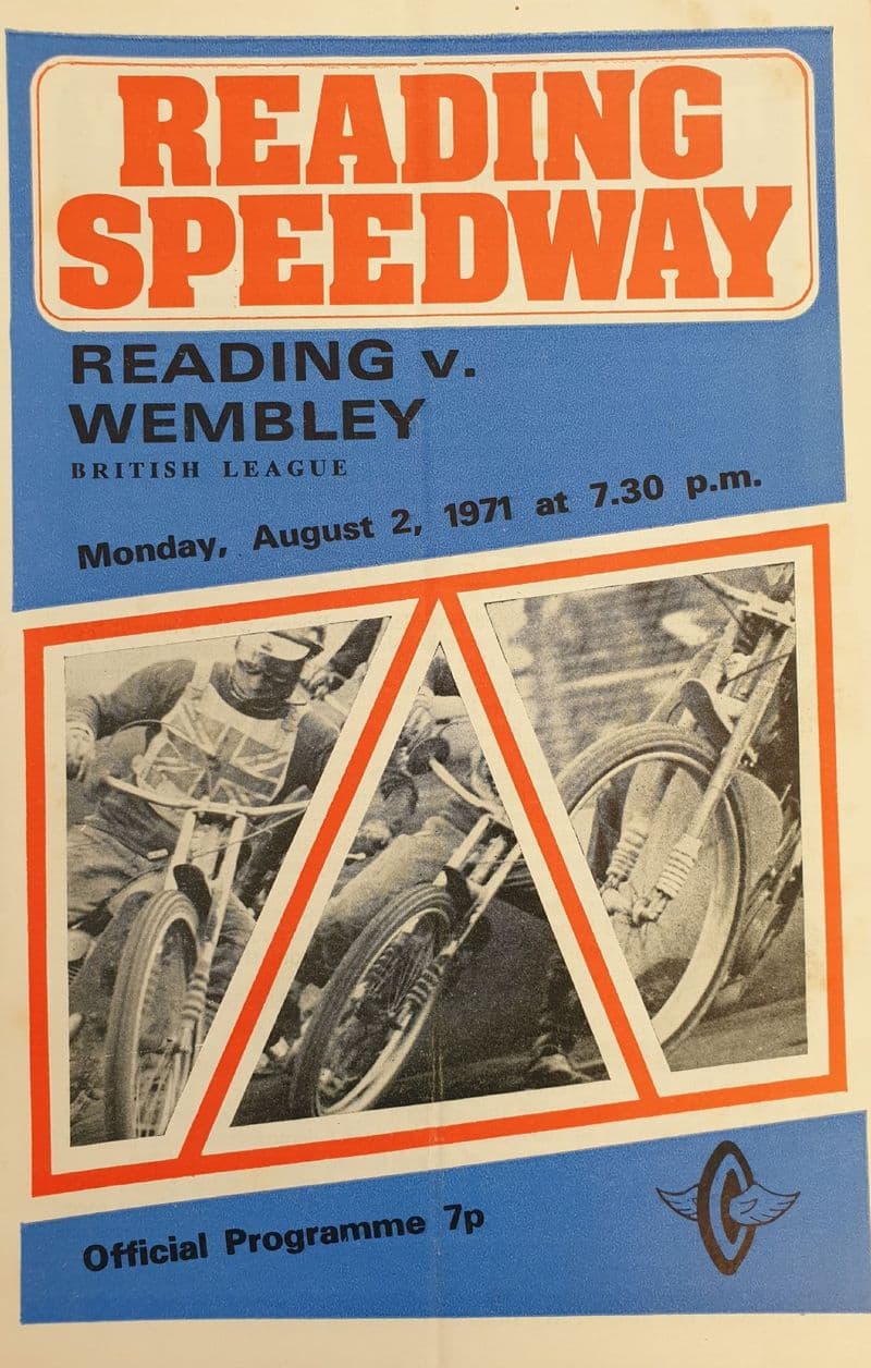 Reading v Wembley (1971, Aug 2nd)