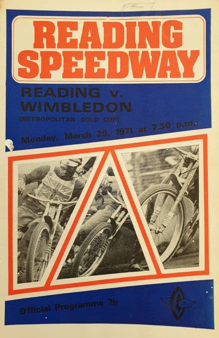 Reading v Wimbledon (1971, Mar 29th)