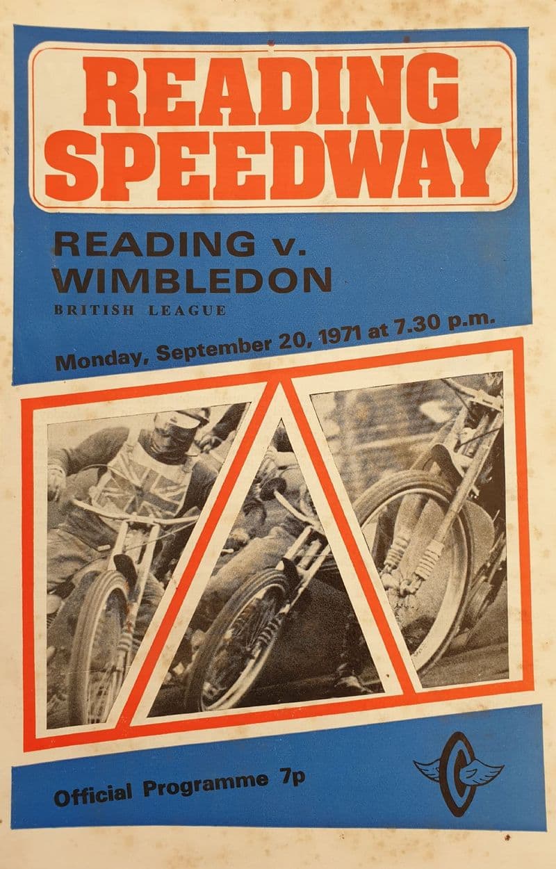 Reading v Wimbledon (1971, Sep 20th)