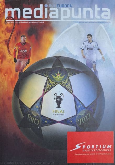 Real Madrid v Manchester United, Champions Lge L16 (2013, Feb 13th)