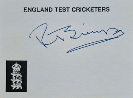 Reg Simpson Autograph