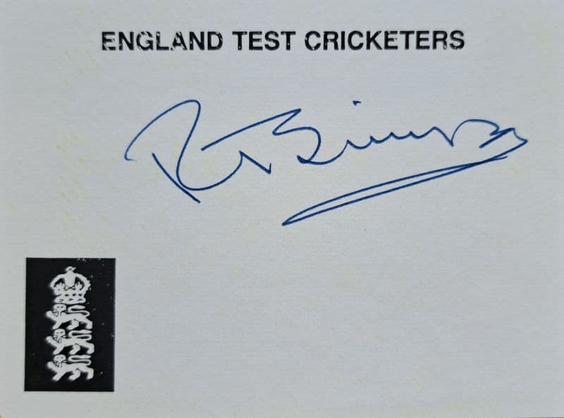 Reg Simpson Autograph