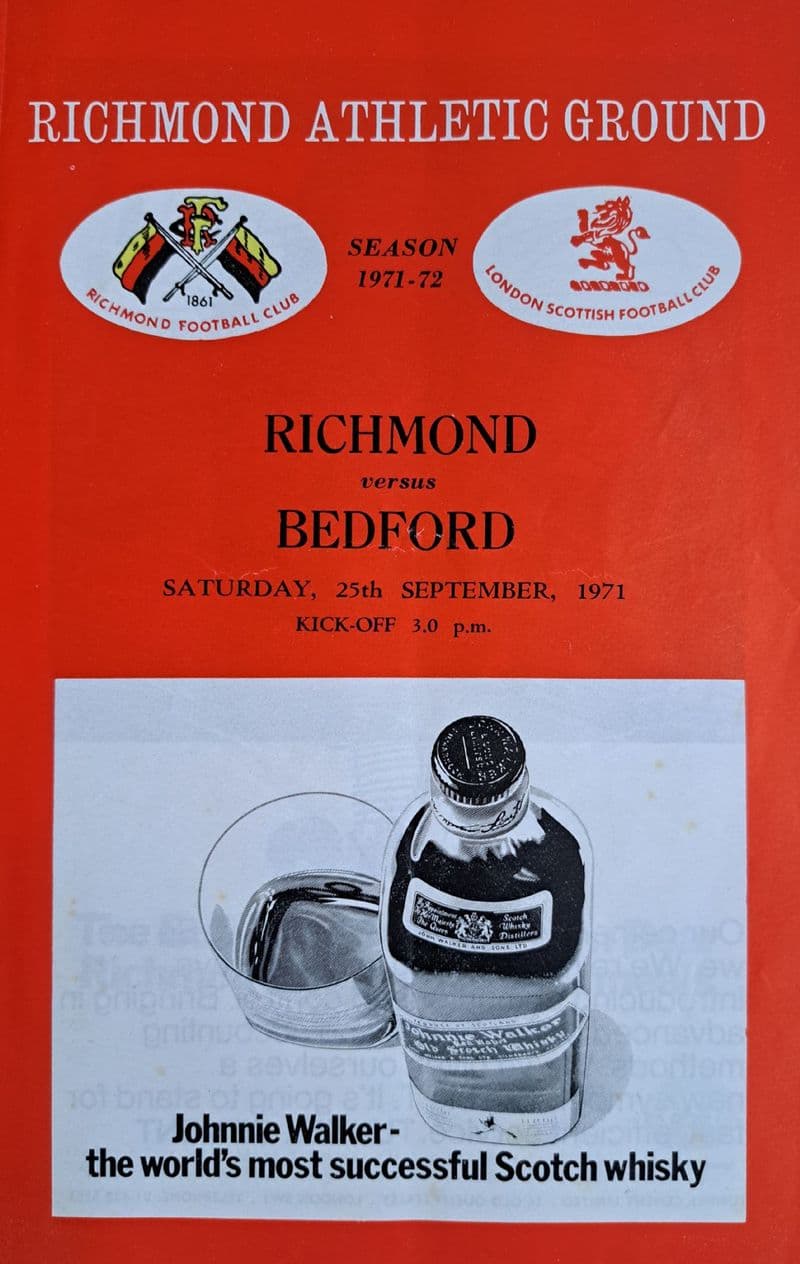 Richmond v Bedford (1971, Sep 25th)