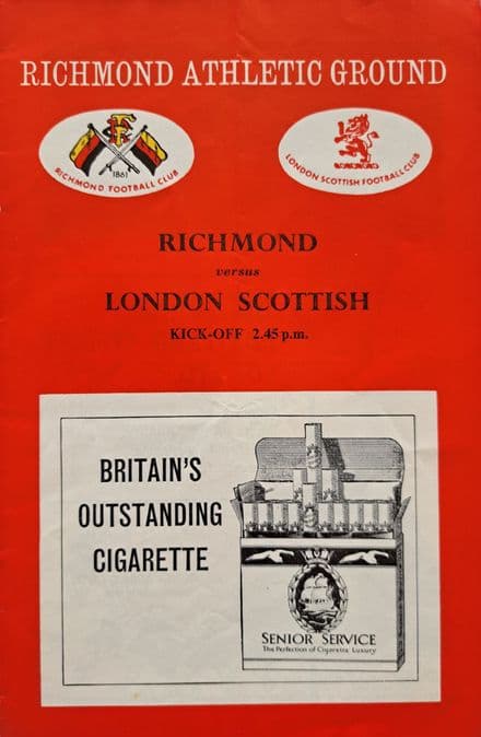 Richmond v London Scottish (1963, Nov 16th)
