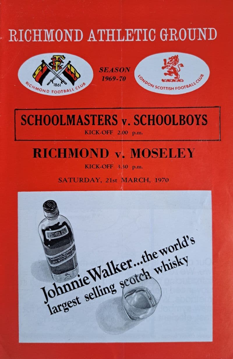 Richmond v Moseley (1970, Mar 21st)