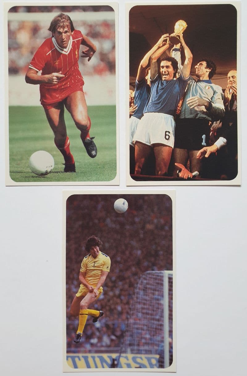Robinsons Sporting Records, Football Cards x 3