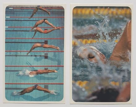Robinsons Sporting Records, Swimming Cards x 2