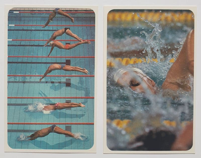 Robinsons Sporting Records, Swimming Cards x 2