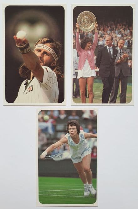 Robinsons Sporting Records, Tennis Cards x 3