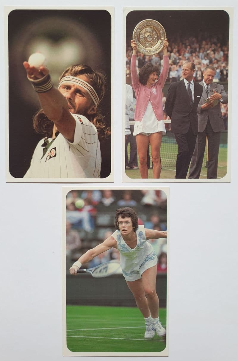 Robinsons Sporting Records, Tennis Cards x 3