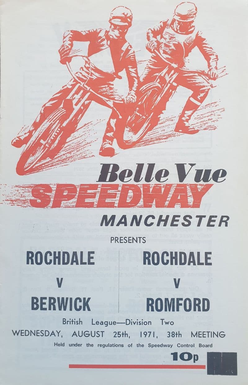 Rochdale v Berwick / Romford (1971, Aug 25th)