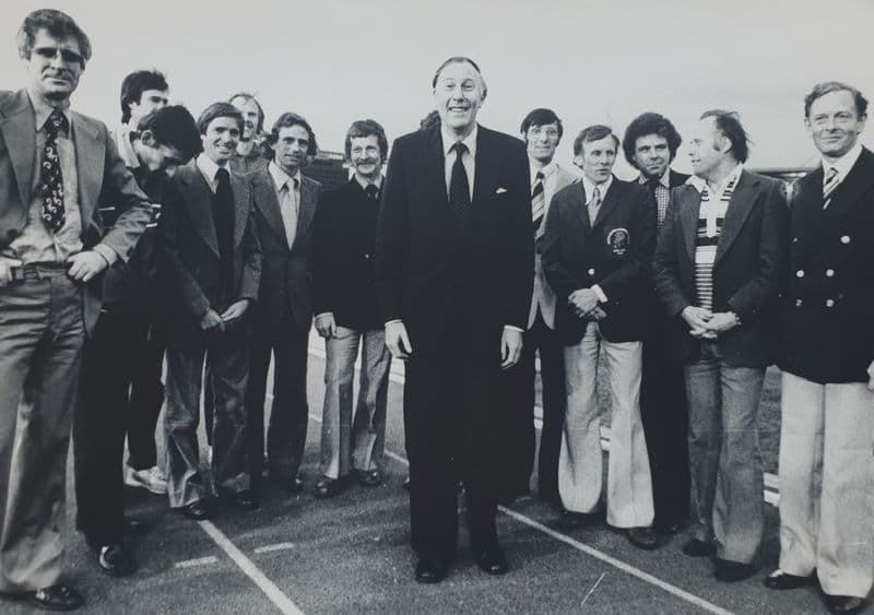 Roger Bannister Black and White Photo