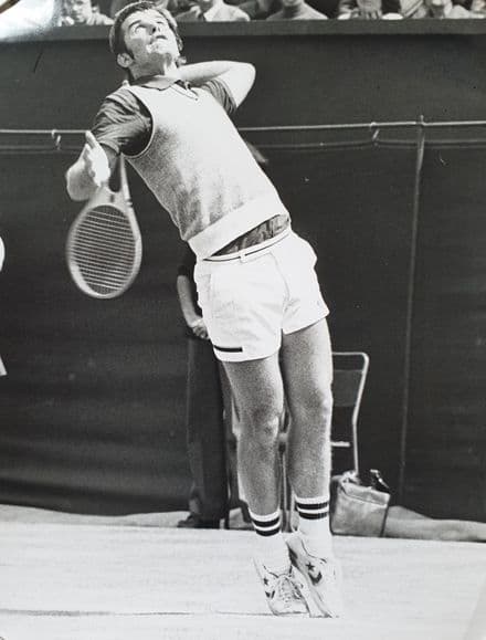 Roscoe Tanner Press Photo, Wimbledon