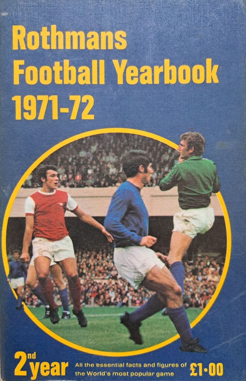 Rothmans Football Yearbook 1971-72
