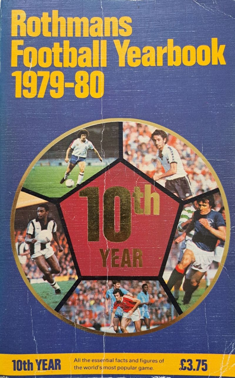 Rothmans Football Yearbook 1979-80 ed by Jack Rollin