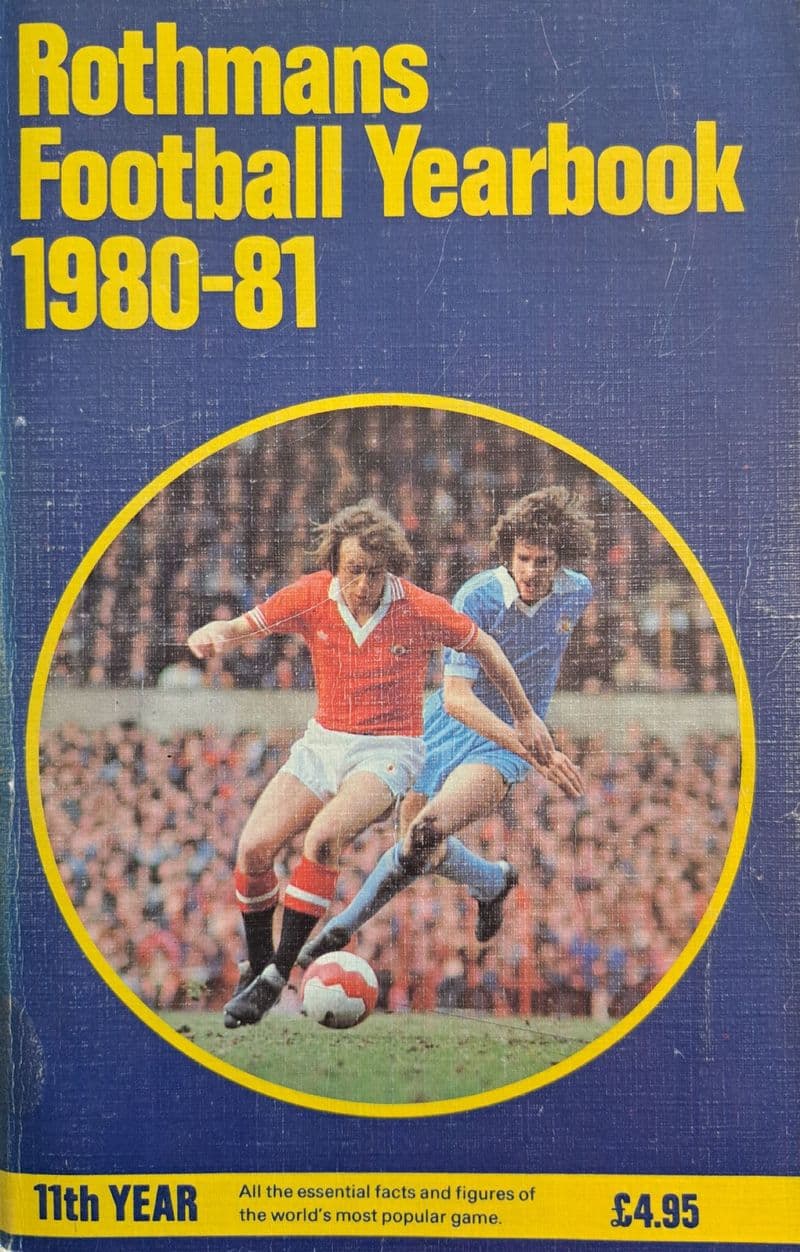 Rothmans Football Yearbook 1980-81 ed by Jack Rollin