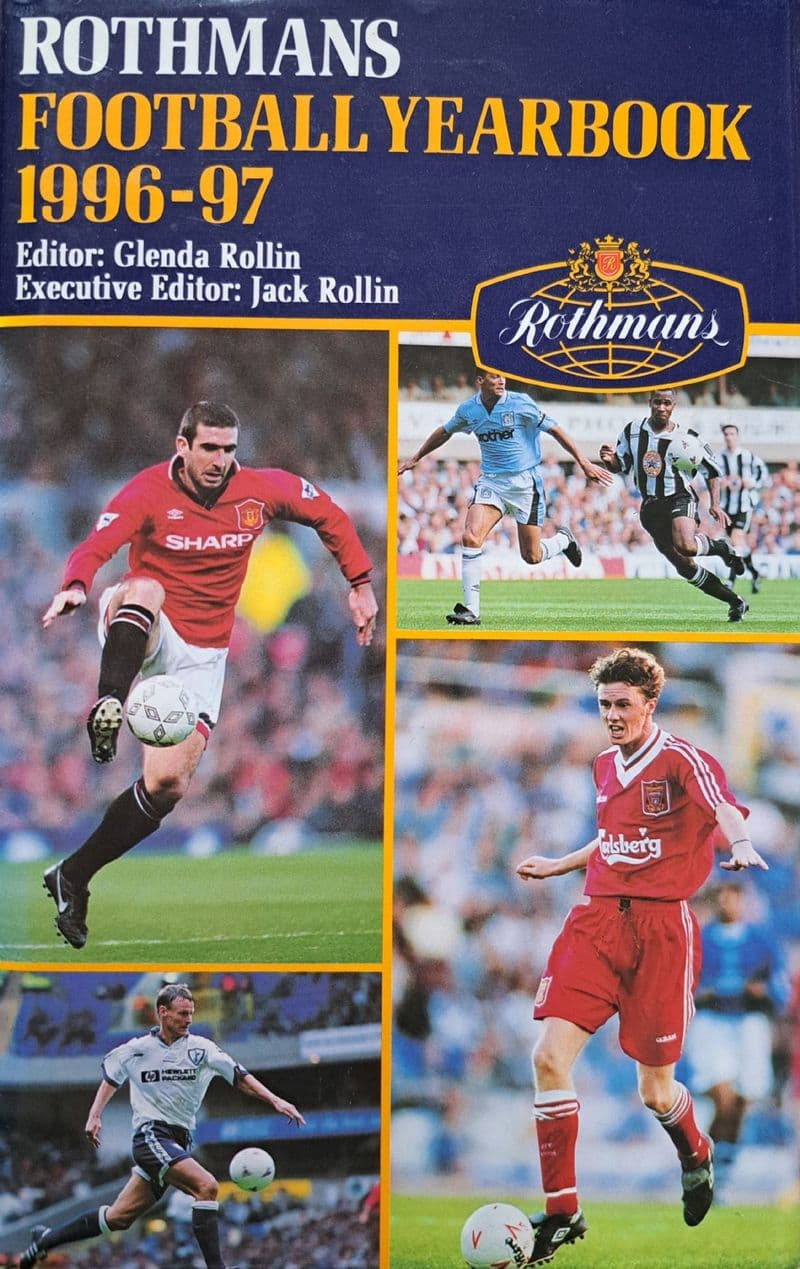 Rothmans Football Yearbook 1996-1997 ed by Glenda & Jack Rollin (Hardback)