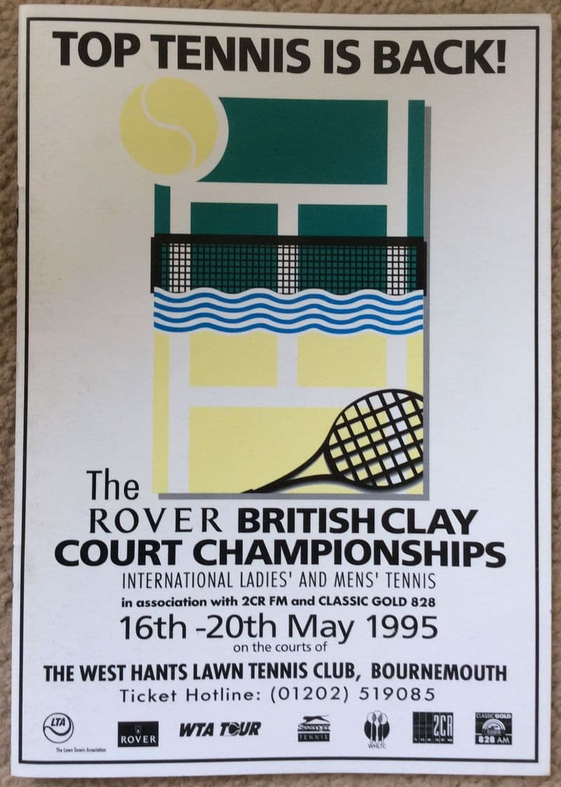 Rover British Clay Court Championships (1995, May 16th-20th)