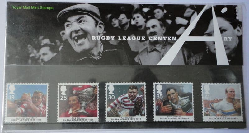 Rugby League Centenary Presentation Pack 1995