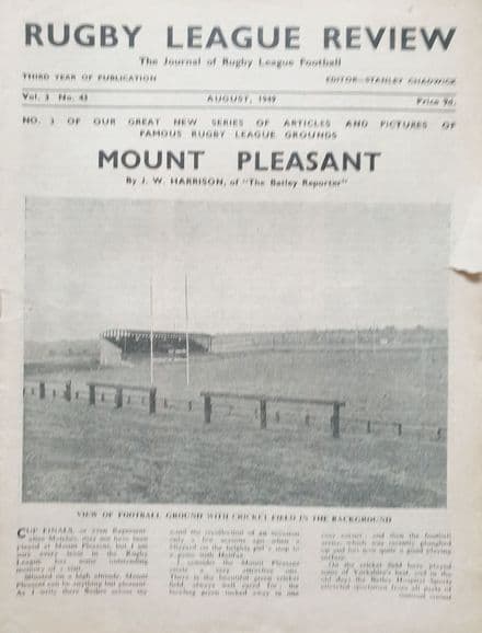 Rugby League Review Vol 3 No 43 (1949 Aug)