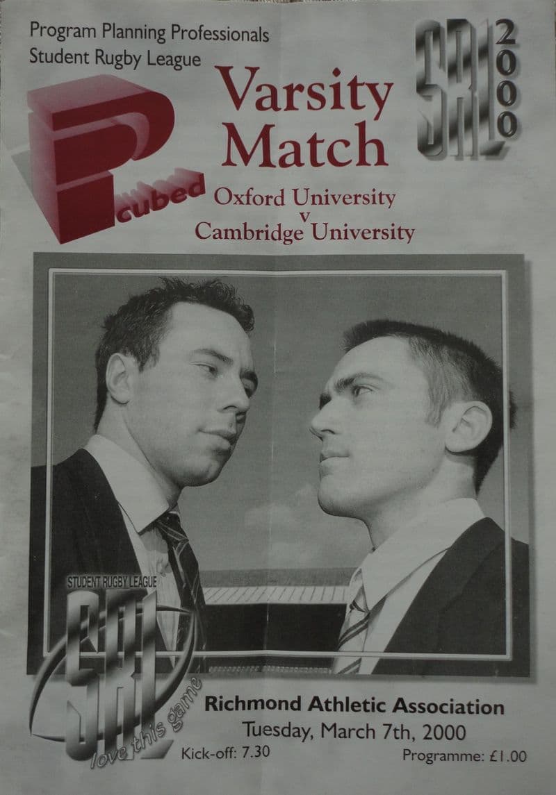 Rugby League Varsity Match (2000, March 7th)