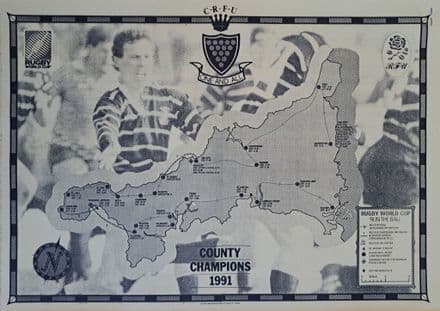 Rugby World Cup 1991 Message Relay (Cornwall RFU)