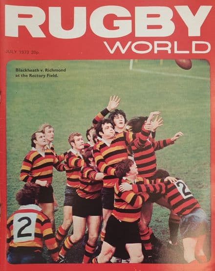 Rugby World Vol 13 No 7 (1973 Jul)