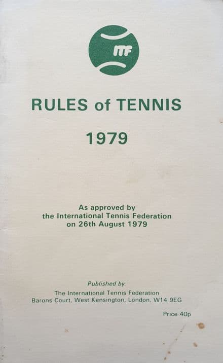 Rules of Lawn Tennis (1979)