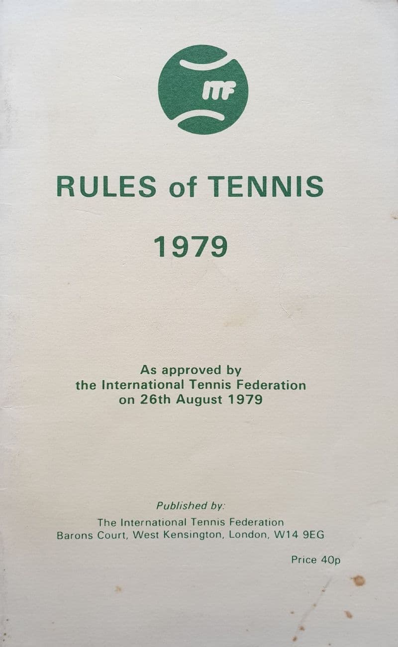 Rules of Lawn Tennis (1979)