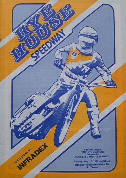 Rye House v Oxford & Middlesbrough (1979, Aug 12th)