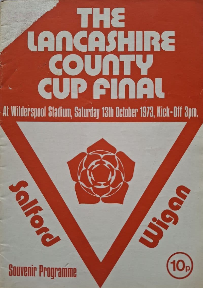 Salford v Wigan, Lancs Cup F (1973, Oct 13th)