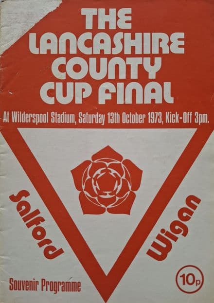 Salford v Wigan, Lancs Cup F (1973, Oct 13th)