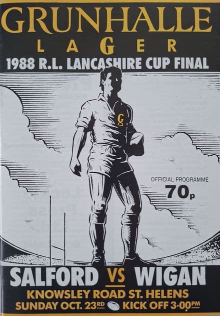 Salford v Wigan, Lancs Cup F (1988, Oct 23rd)
