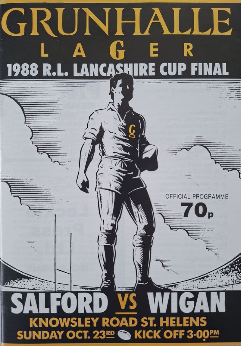 Salford v Wigan, Lancs Cup F (1988, Oct 23rd)