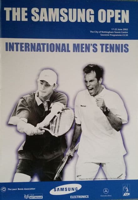 Samsung Open, Nottingham Programme (2002, Jun 17th-22nd)
