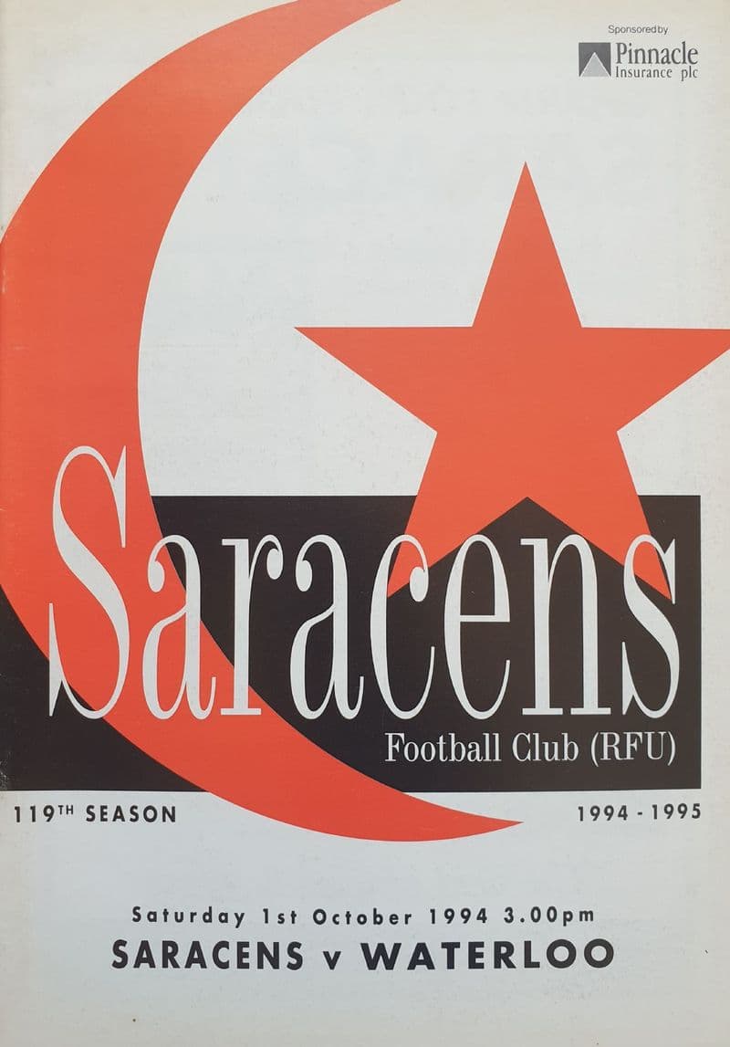Saracens v Waterloo (1993, Oct 1st)