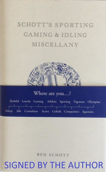 Schott's Sporting Miscellany by Ben Schott